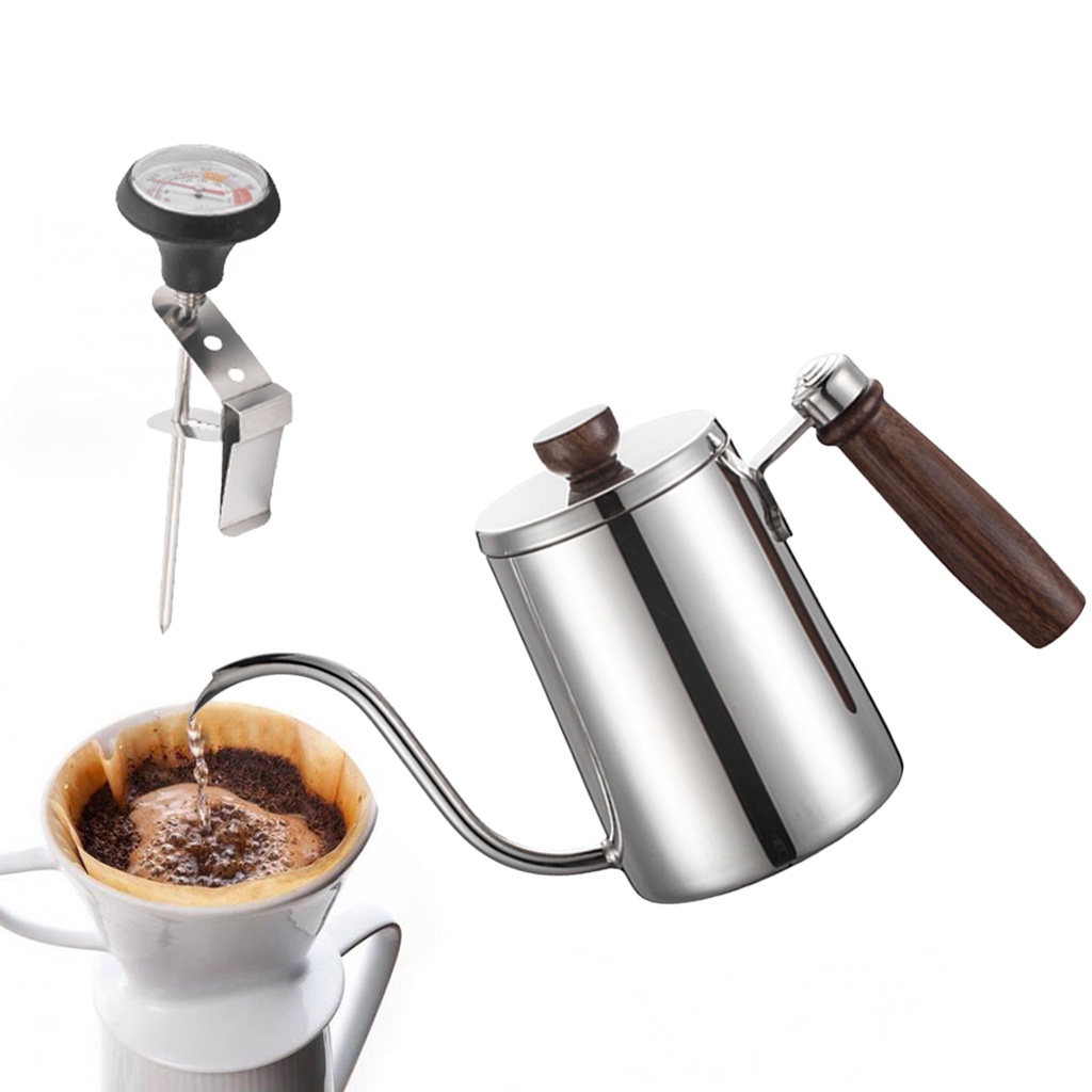 Ấm Pha Cà Phê Cổ Ngỗng Hẹp Dài 600ml Tiện Dụng