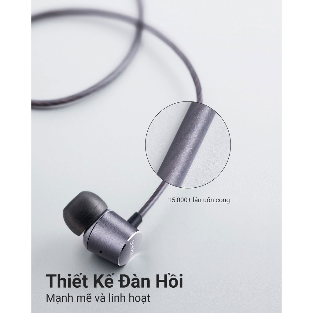 Tai nghe có dây SOUNDCORE SoundBuds Verve - A3801