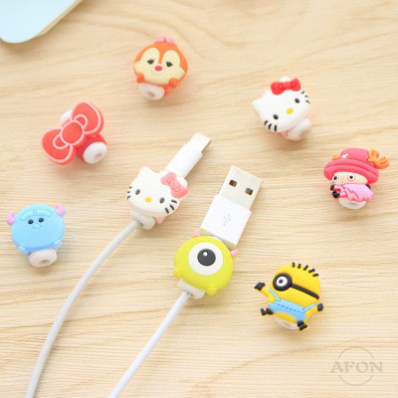 Vỏ bọc bảo vệ dây cáp Hello Kitty