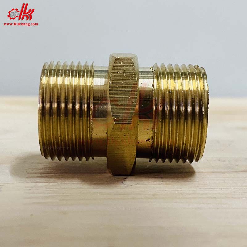 Kép đồng ren ngoài 22mm - Nối thau ren ngoài 22