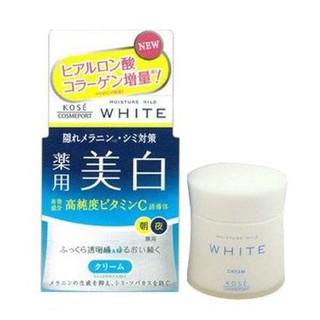 KEM DƯỠNG TRẮNG DA ĐÊM KOSE MOISTURE MILD WHITE CREAM
