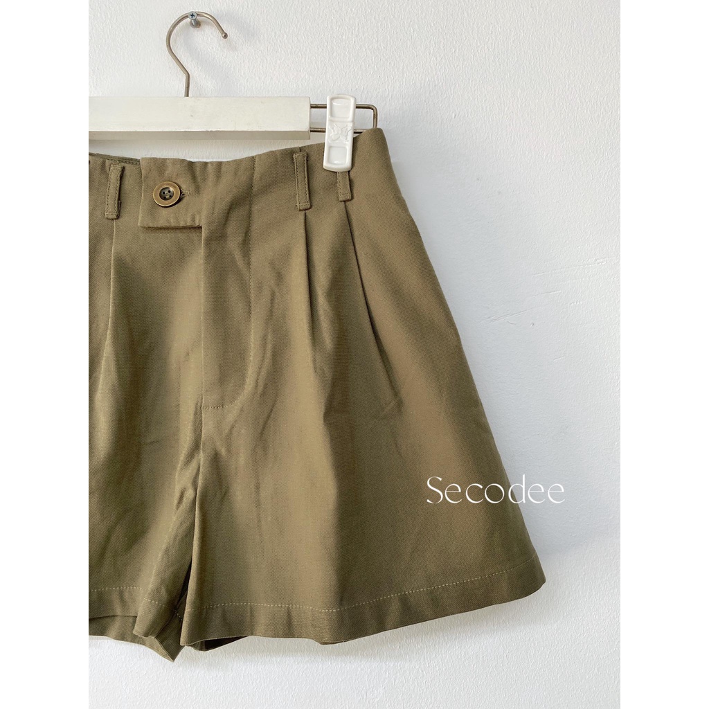 Quần shorts trơn hai màu | Boli shorts | Secodee