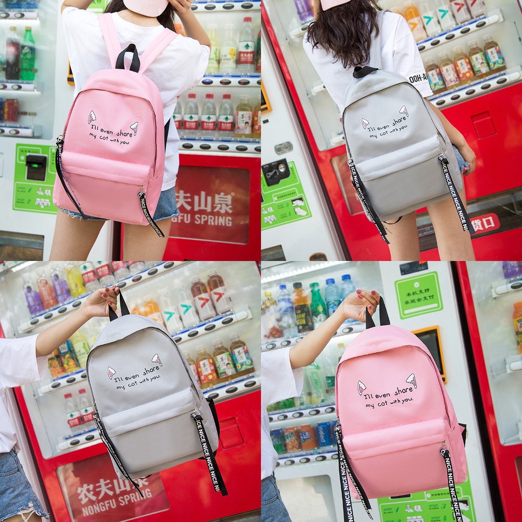 Balo nam nữ đi học phong cách Hàn Quốc xinh xắn Jelishop