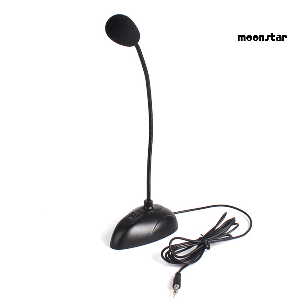 Micro để bàn có dây thông dụng hỗ trợ hát karaoke trên điện thoại di động