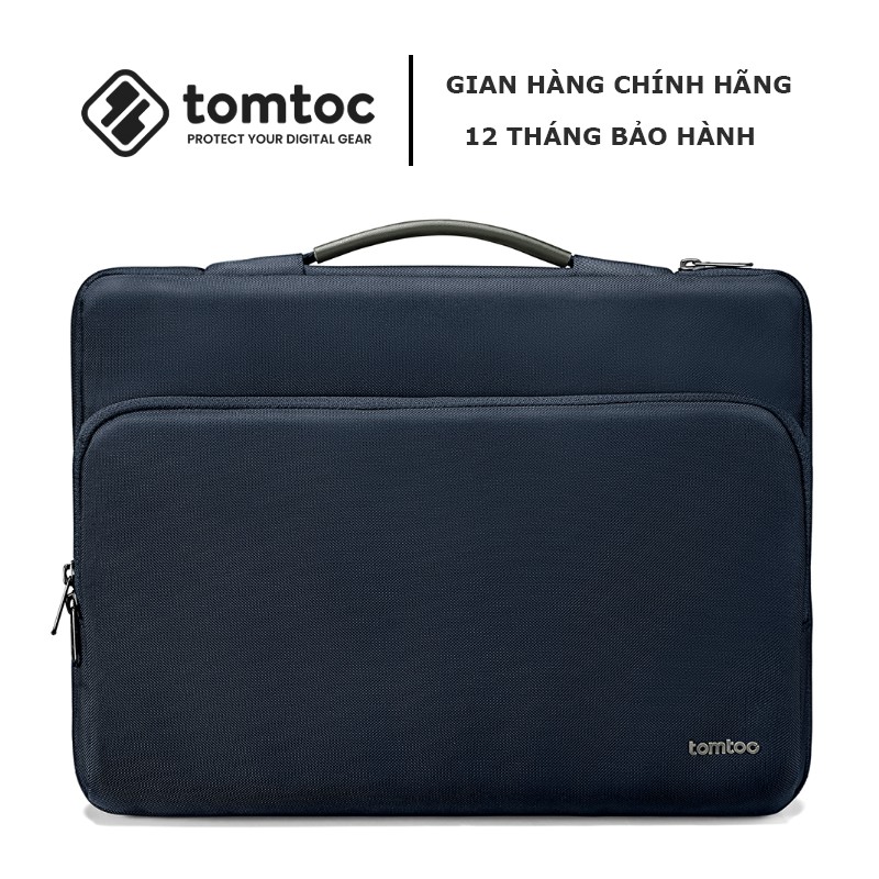 TÚI XÁCH CHỐNG SỐC TOMTOC (USA) Briefcase MACBOOK 13/15/16” Blue - A14