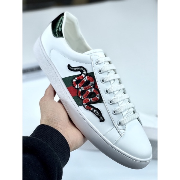Giày Sneaker  gucci rắn vải sc kèm phụ kiện