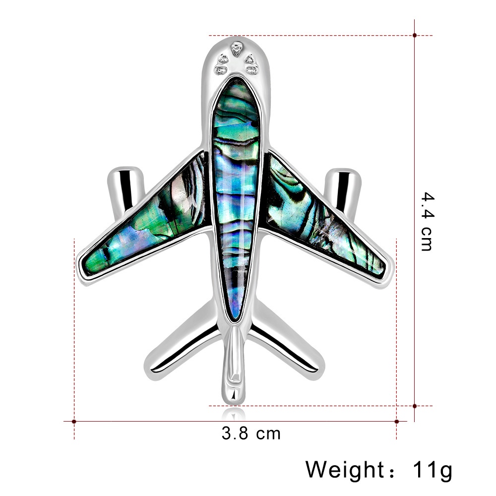 Ghim CàI ÁO HìNh Vỏ ỐC MáY Bay ThờI Trang Cho Nam Nữ
