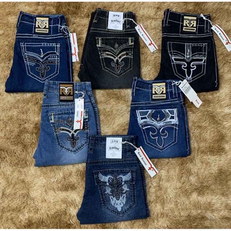 Quần jean dài Rock bigsize 29-36