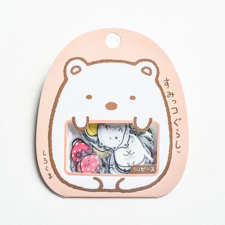 Bộ 50 sticker Kawaii dán trang trí nón bảo hiểm, laptop, điện thoại, album, sổ lưu niệm DIY