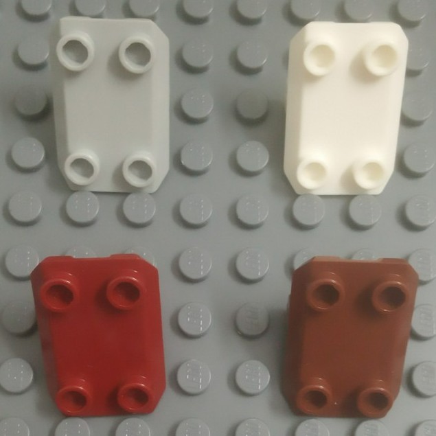 Lego Plate, Modified 2 x 3 Inverted with 4 Studs and Bar Handle on Bottom - Closed Ends (Rocker Plate) Chọn Màu