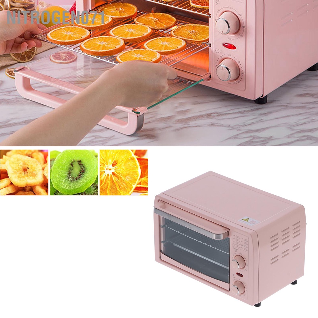 Lò Nướng Mini Lò Vi Sóng Điện Tử Máy Sấy Thực Phẩm 13L Phích Cắm EU 220 240V