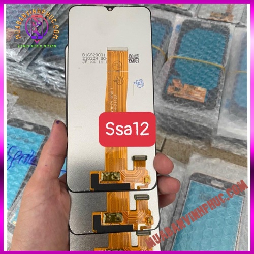 MÀN HÌNH SAMSUNG A12 2020 / A02 2021 / M02 2021 / M12 2021 NGUYÊN BỘ (MÀU ĐEN) - MBVP.COM