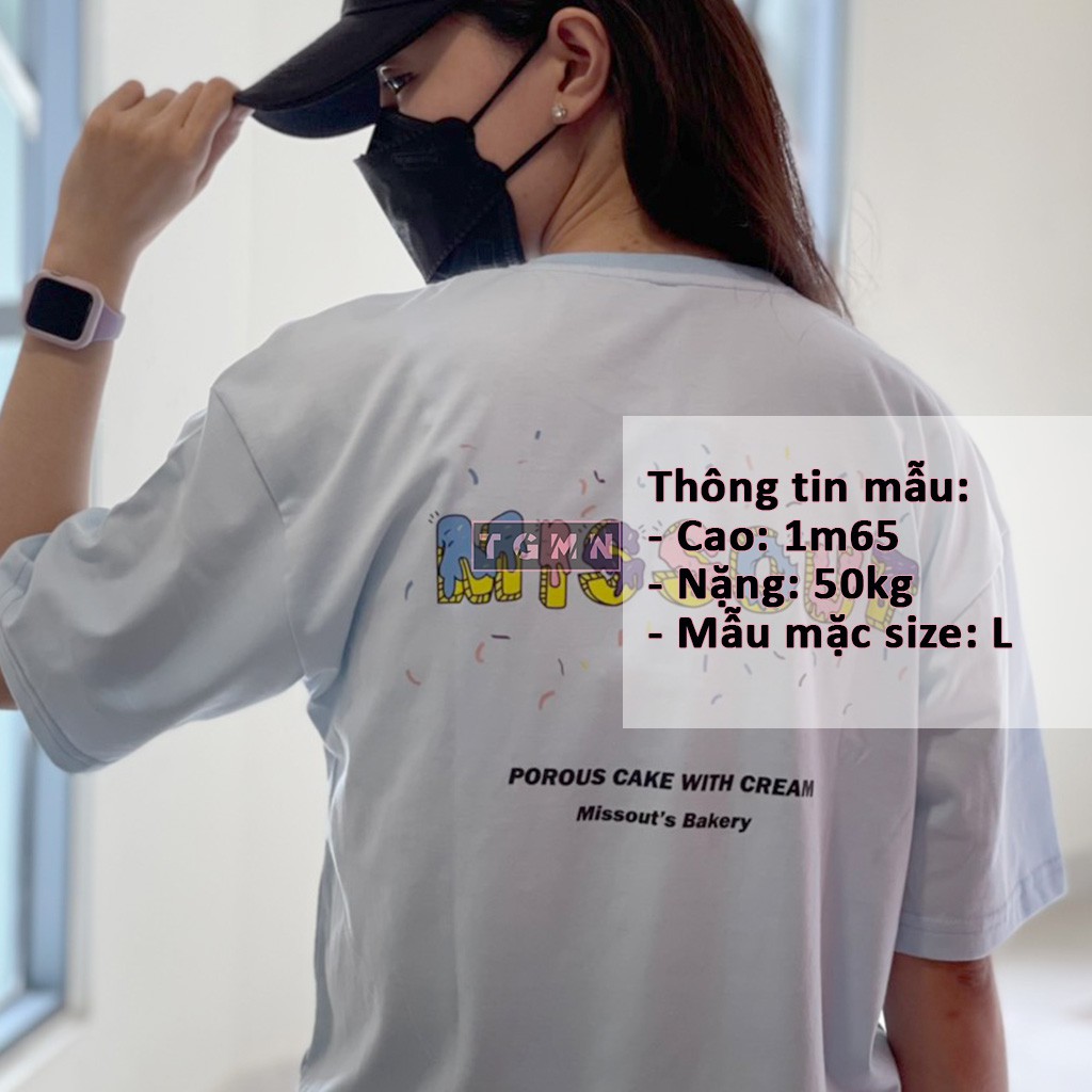 [Ảnh Thật] Áo Thun Phông Nam Nữ Unisex BAKERY MISS.OUT. 4 Màu Ulzzang Unisex TGMN