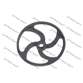 Ròng rọc puly buly pulley gang 350 x 1 rãnh hàng 4 căm dày