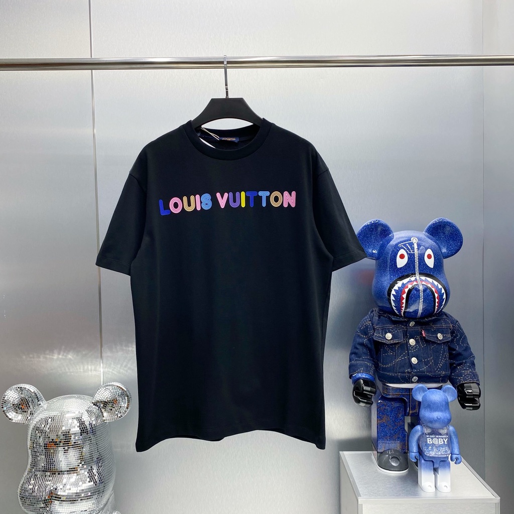 Áo T-shirt Louis Vuitton LV logo 7 màu SC