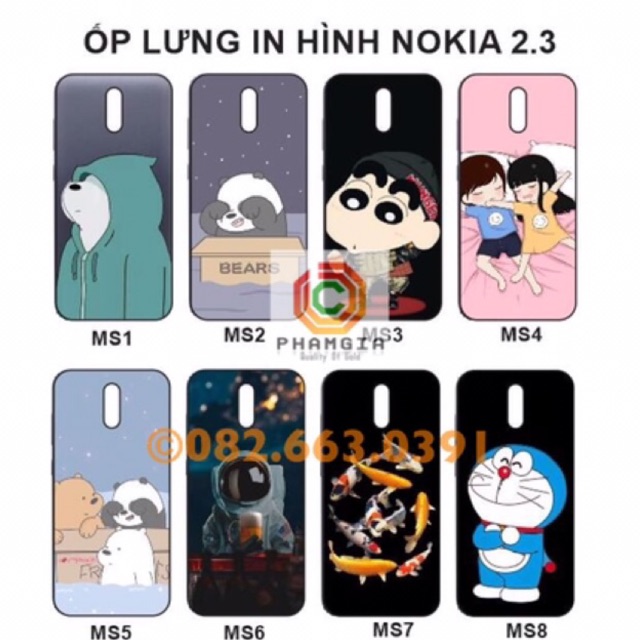 Ốp lưng in hình nokia 2.3 nhiều mẫu đẹp (P1)