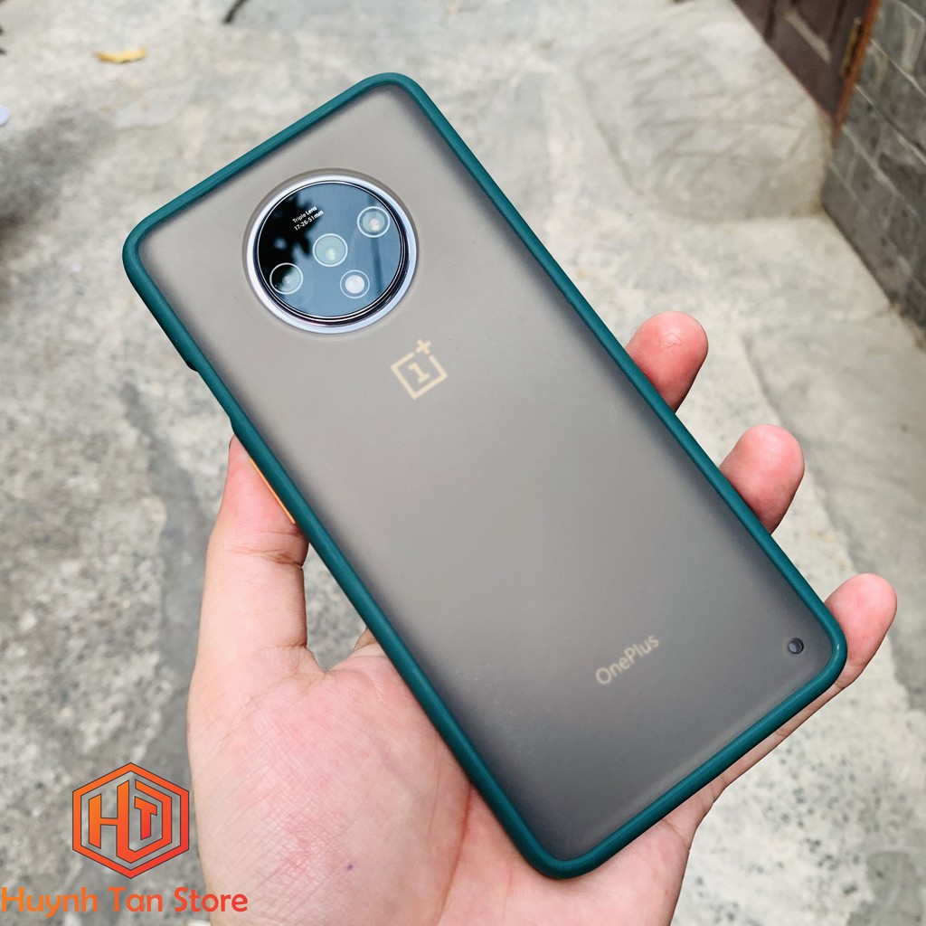 Ốp lưng Oneplus 7T , 7 Pro , 7T Pro, 8T trong nhám viền màu