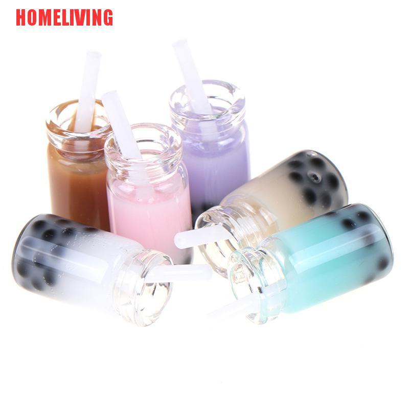 [HOMELIVING] Set 3 Ly Trà Sữa mini 1: 12 Trang Trí Nhà Búp Bê Thu Nhỏ