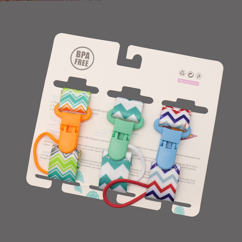 Set 3 Dây Đeo Ti Giả, Gặm Nướu Chống Rơi An Toàn Cho Bé - Timikid