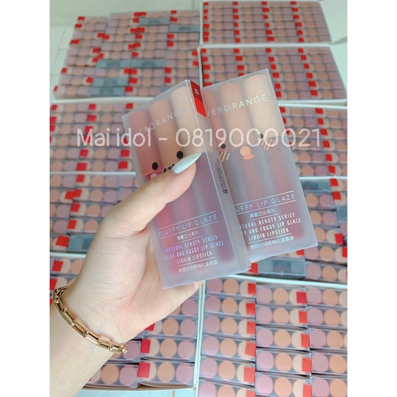 Set cây son kem lì Hero Orange | BigBuy360 - bigbuy360.vn