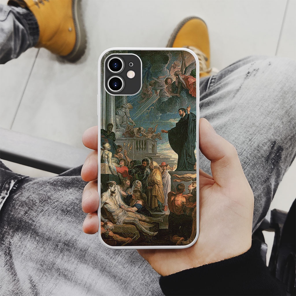 Ốp điện thoại phiên tòa phong cách phục hưng cho iphone 6 - iphone 13 PHG20210130