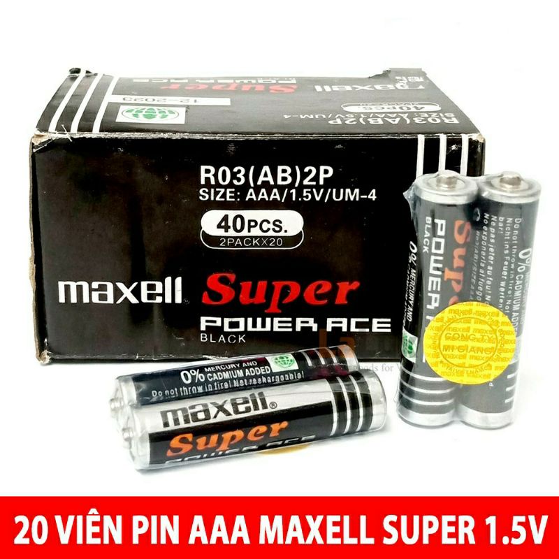 VIÊN PIN MAXELL 3A
