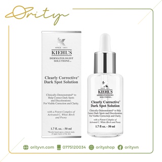 Tinh chất làm sáng da & mờ thâm mụn KIEHL'S Clearly Corrective™ Dark Spot Solution Serum - 50ml