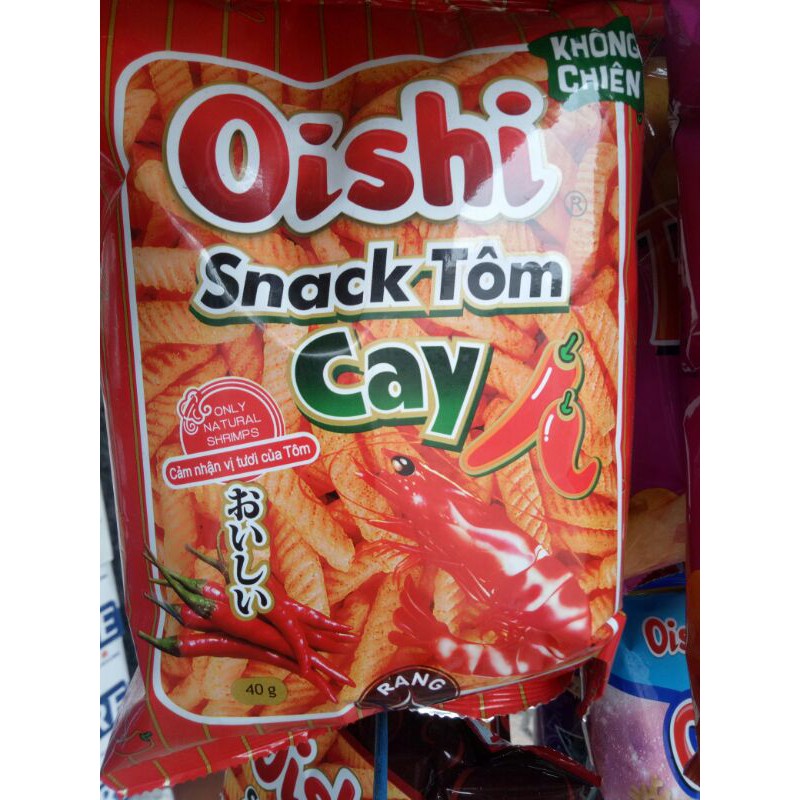 SNACK OISHI CÁC VỊ
