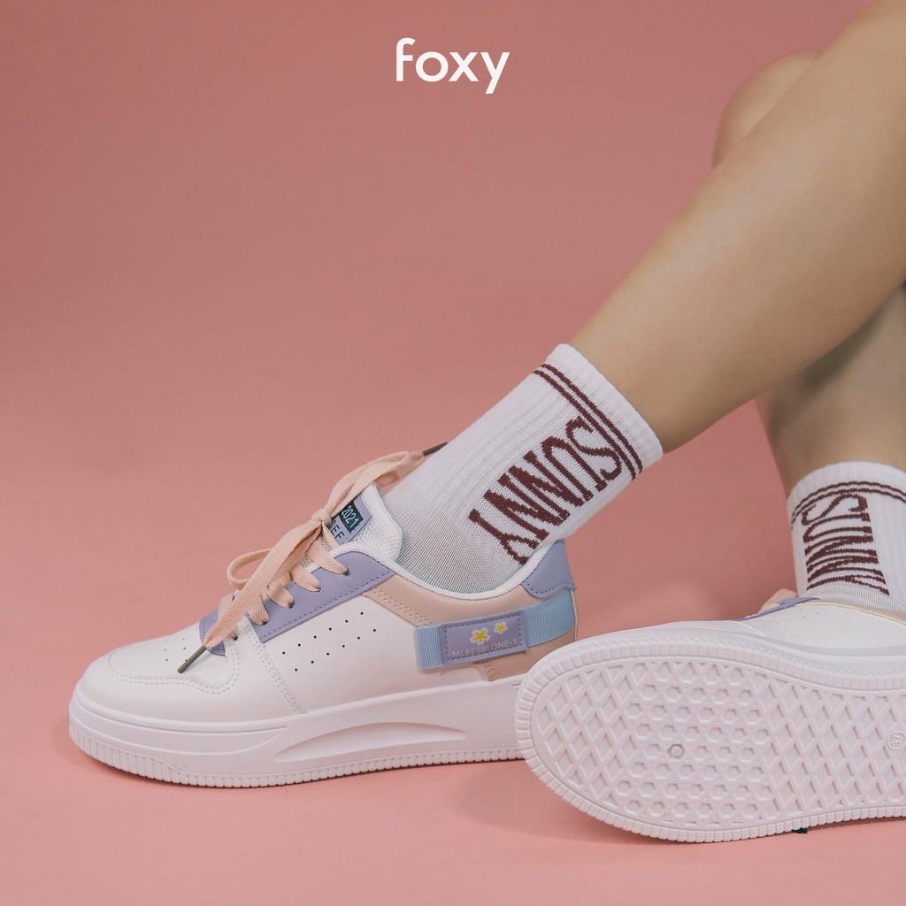 Giày Sneaker Nữ FOXY Dáng AF1 Phong Cách Ulzzang Hàn Quốc - FOX006