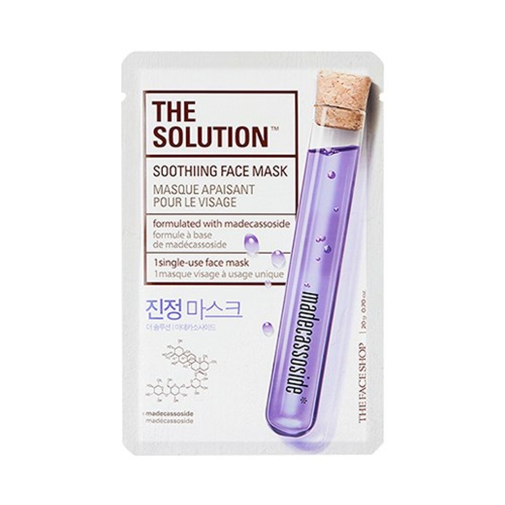 Mặt nạ THE SOLUTION SOOTHIING FACE MASk