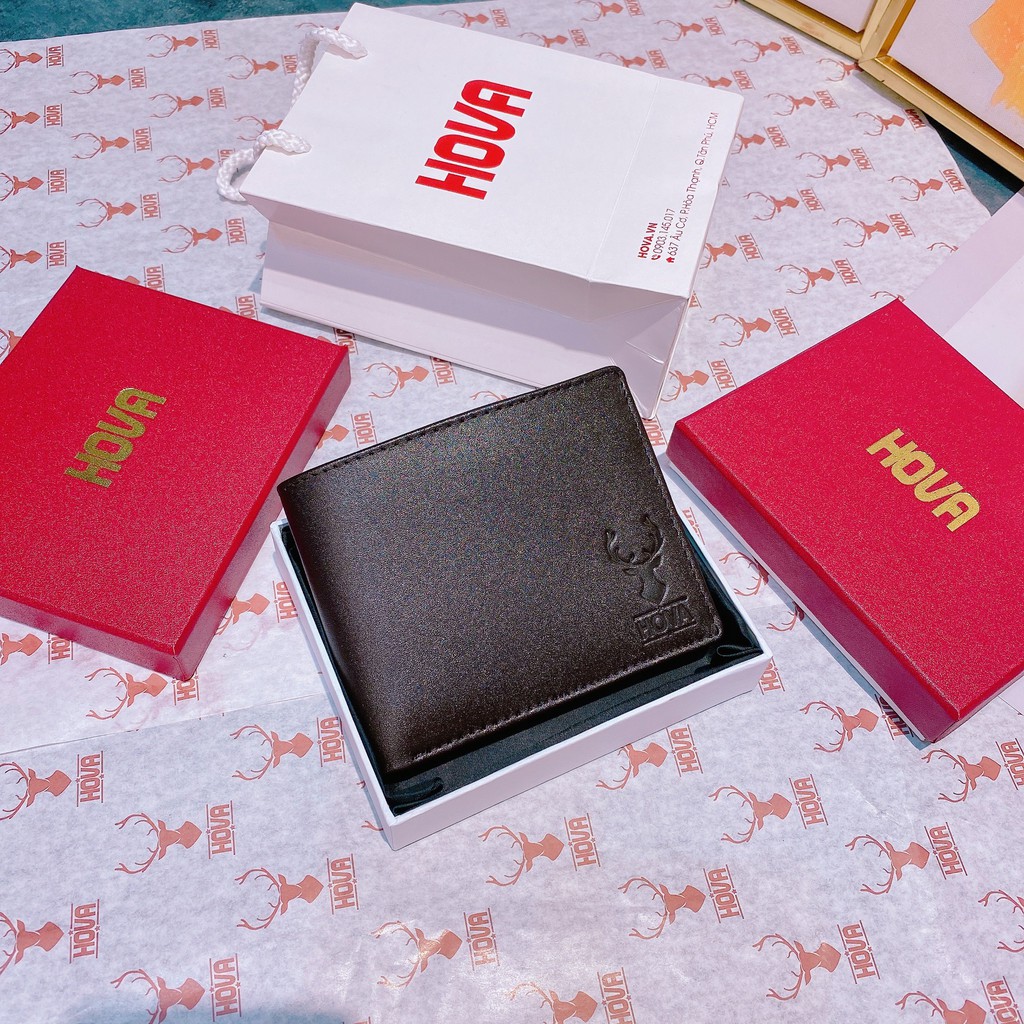 Ví Nam HOVA Da Bò Thật 100%, Đốt Thoải Mái