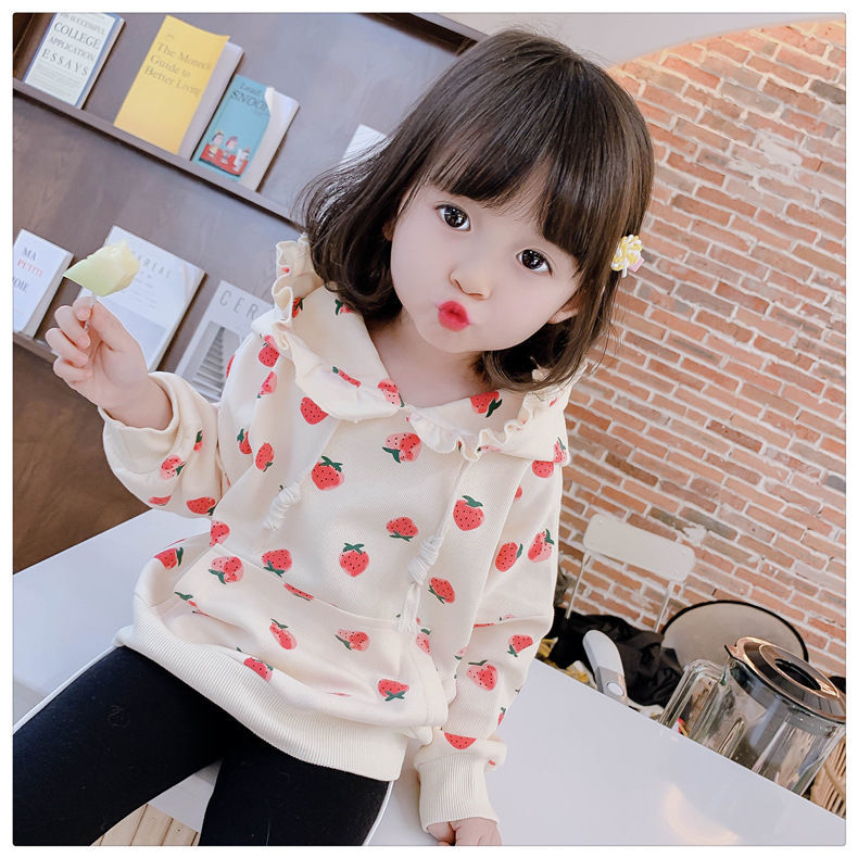 Áo sweater phong cách Hàn Quốc thời trang mùa thu cho bé gái