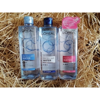 Nước tẩy trang L'oreal Paris Micellar Water 400ml