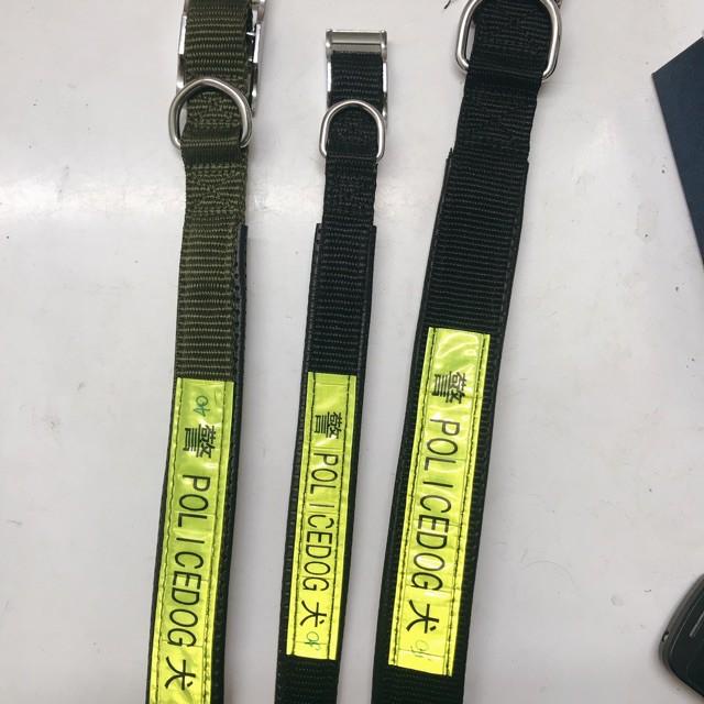 Bộ Dây Police Dắt Chó Kèm Vòng Cổ Phản Quang Ban Đêm