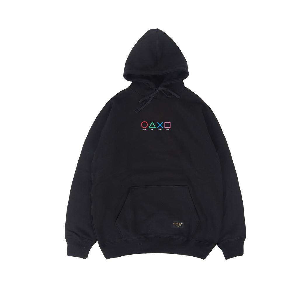 Áo Khoác Hoodie Otsky Play Station Ps Black x BRS1017-8AA