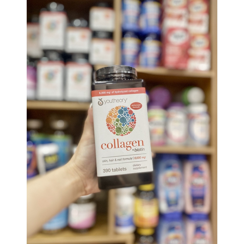 ( ẢNH THỰC TẾ ) (SALE GIÁ SỐC )VIÊN UỐNG BỔ SUNG - Co-llage-n + B-ioti-n 390 VIÊN