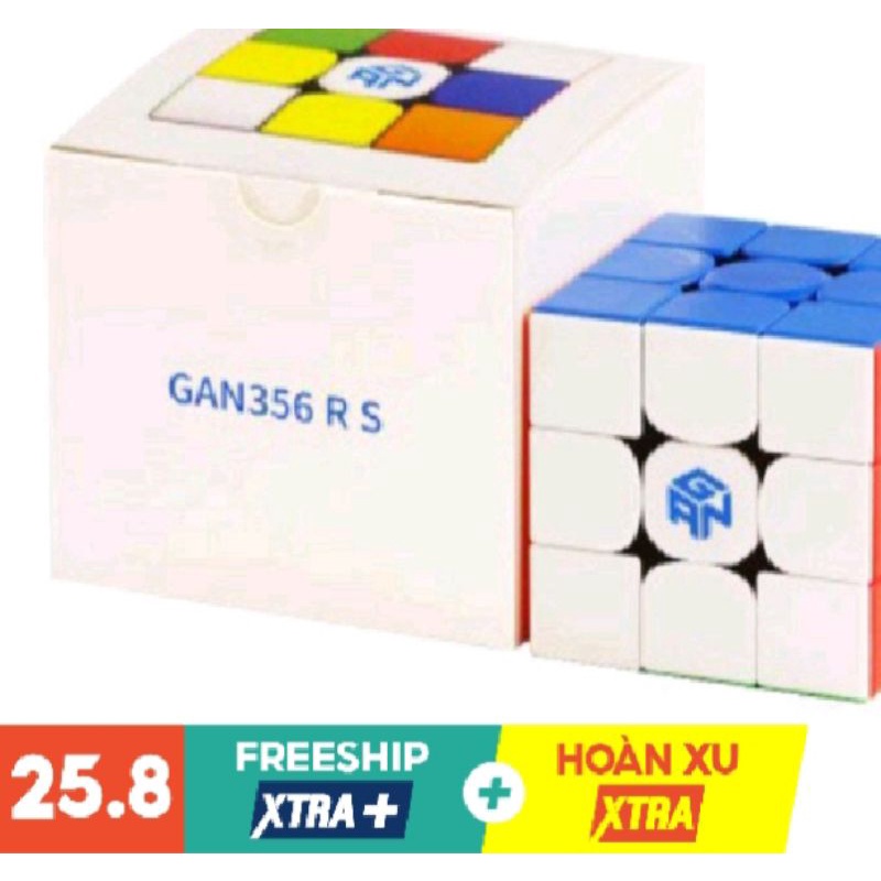 Rubik 3x3 Gan 356 RS / Gan356RS Phiên Bản Mới Của Gan356R Hộp Mới