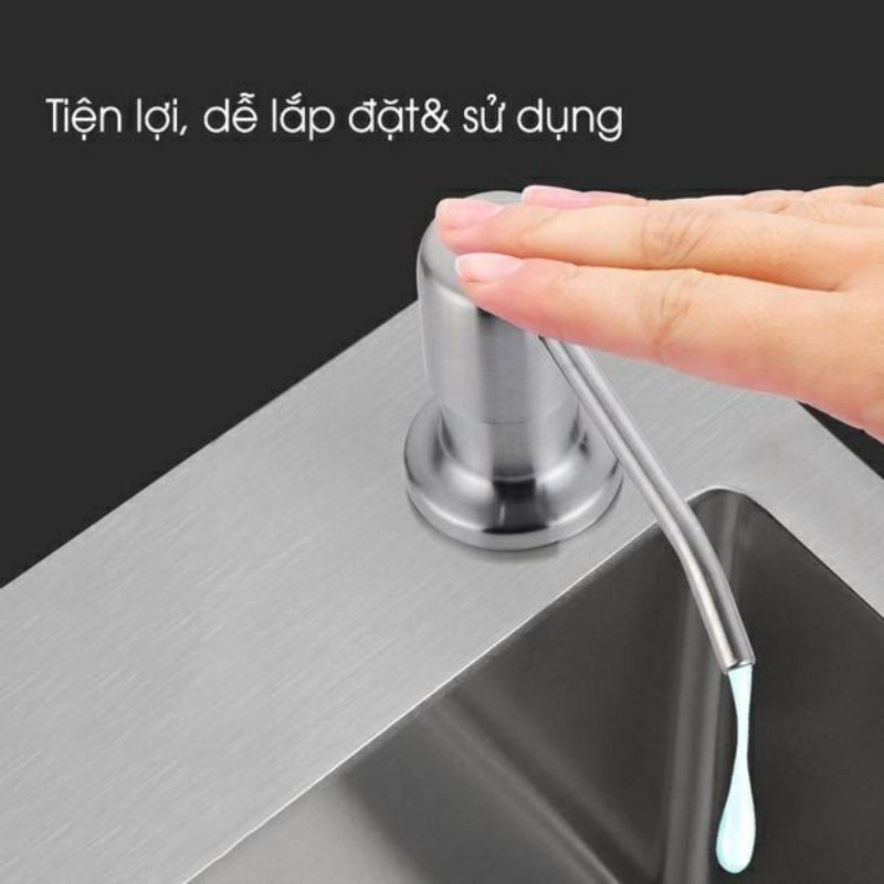 Bộ vòi bơm hút nước rửa chén lắp bồn rửa chén thông minh
