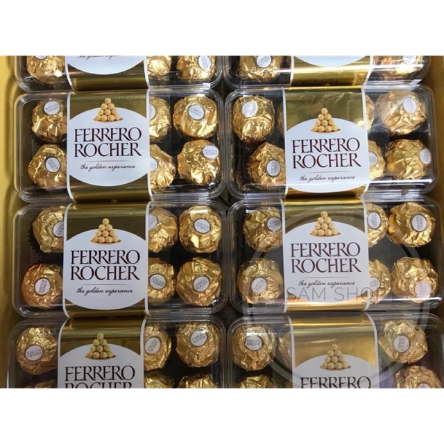 Socola Ferrero Rocher hộp 16 viên