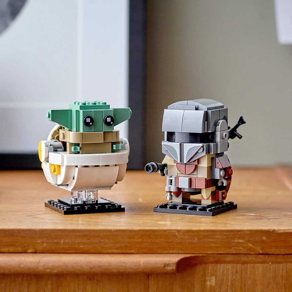 Đồ chơi LEGO BrickHeadz Star Wars The Mandalorian & The Child 75317