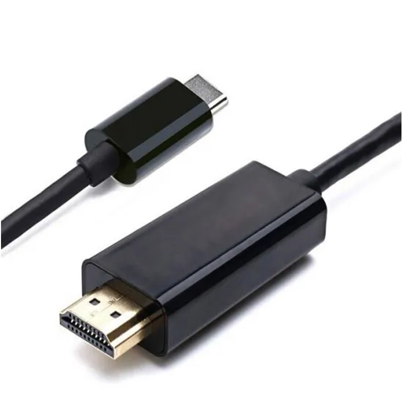 Cáp chuyển usb Type-c ra HDMI dài 1m8 cho Macbook, Surface, Dell, Samsung