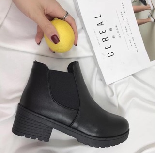 Giày boot da cổ chun giá sỉ