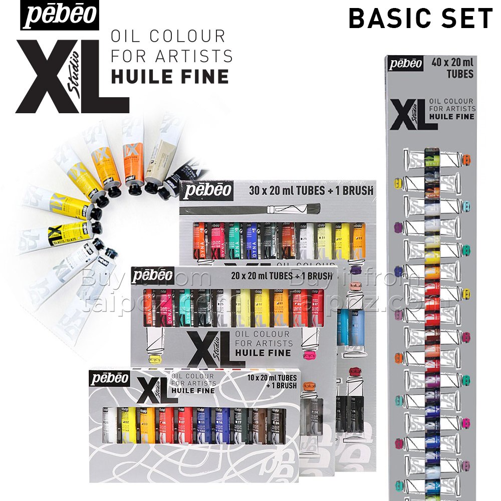 - Màu sơn dầu Pebeo Fine Studio XL, bộ màu
