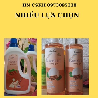 Nước rửa bát Lam Hà hương quế 500ml