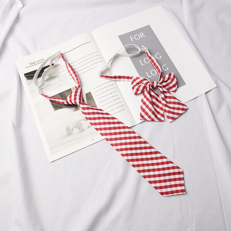 Set cà vạt và nơ cho đồng phục học sinh phong cách Nhật Bản dễ thương xinh xắn ...