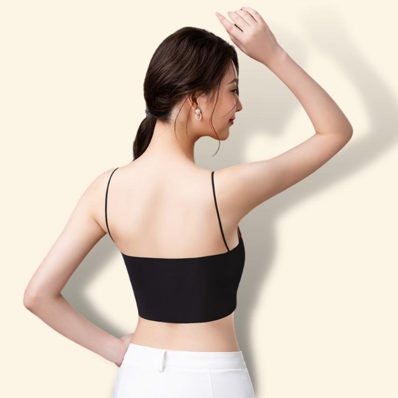 Áo Bra Su 2 Dây Nâng Ngực CLover Official Áo Lót Nữ Dán Mút Mỏng Có Thể Tháo Rời 558