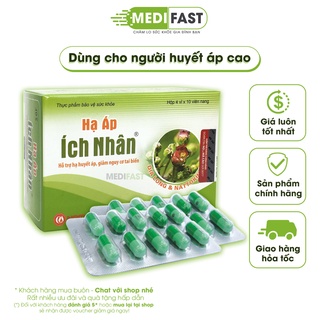 Hạ Áp Ích Nhân hỗ trợ phòng ngừa tai biến - Ổn định huyết áp - Hộp 40 viên.