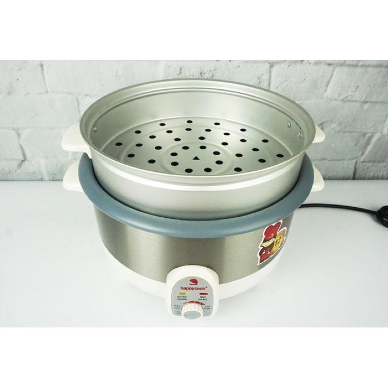 Nồi lẫn điện Happy Cook đa năng Có Xửng Hấp Bh 1 Năm