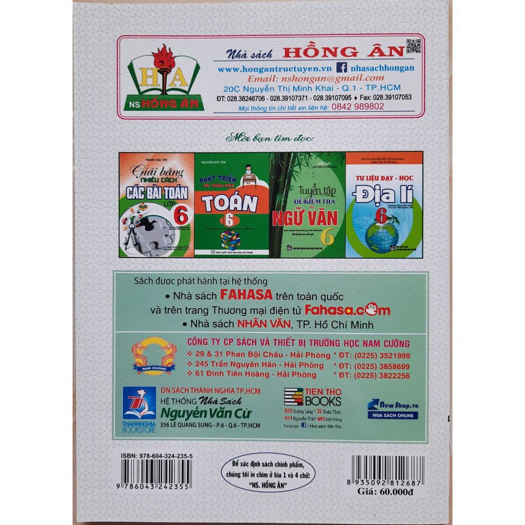 SÁCH - Phương pháp tư duy tìm cách giải Toán hình học 6