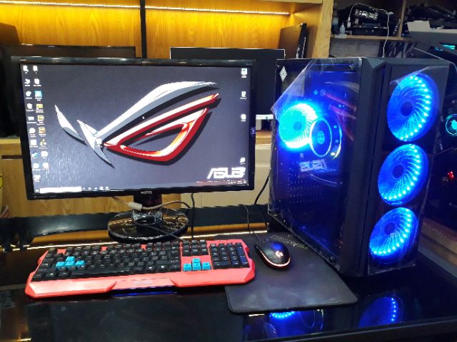 TRỌN BỘ MÁY BÀN CHƠI PUBG MOBILE, GATA5 ,FIFA4 CHẤT LƯỢNG MAIN H87 , CPU I5 TH4/ USB WIFI